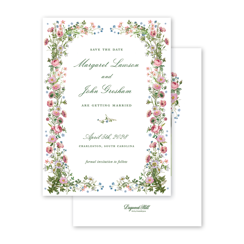 Blossoms Save the Date