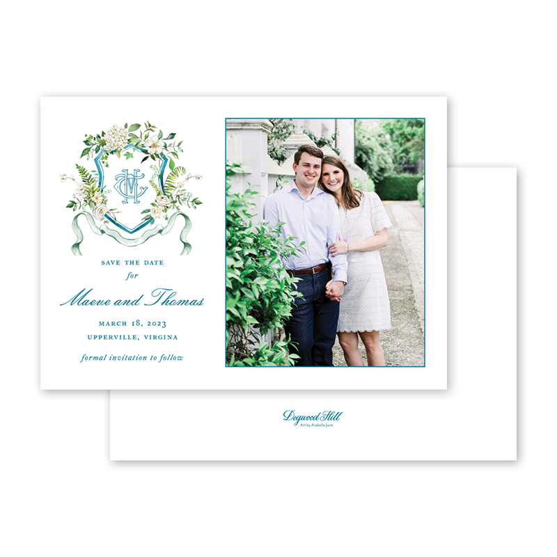 Winchester Landscape Save The Date with Photo