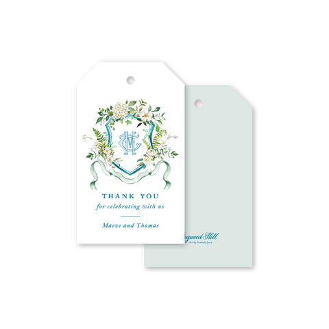 Winchester Crest Gift Tags