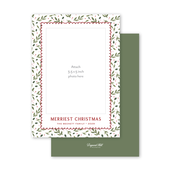 Holiday Photo Mount Cards Dogwood Hill Holiday Photo Mount Cards Dogwood Hill