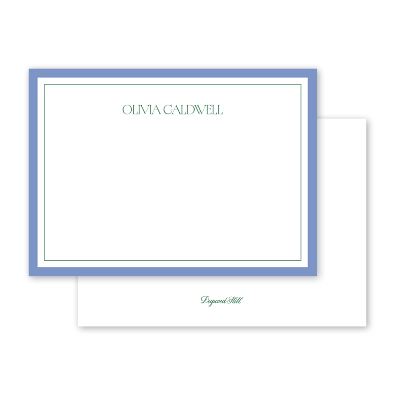 Signature Commemorative Border Notecard– Dogwood Hill