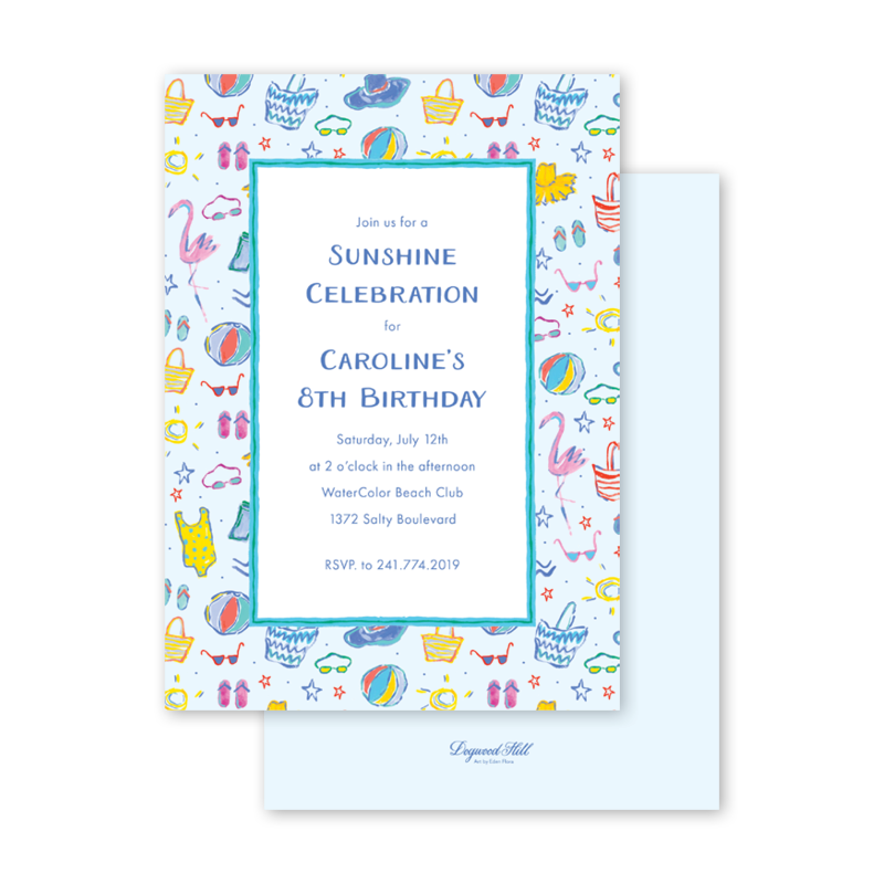 Summer Splash Border Birthday– Dogwood Hill Summer Splash Border Birthday– Dogwood Hill