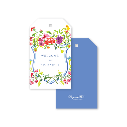 Bougainvillea Welcome Gift Tags