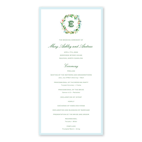 Chintz Crest Program