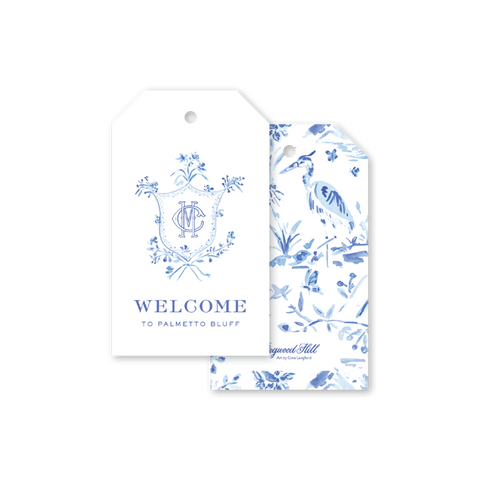 Heron Crest Gift Tags
