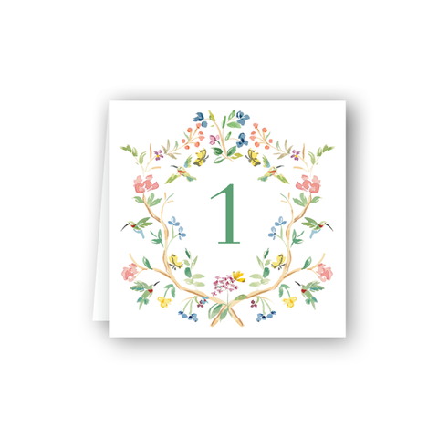 Hummingbird Table Numbers
