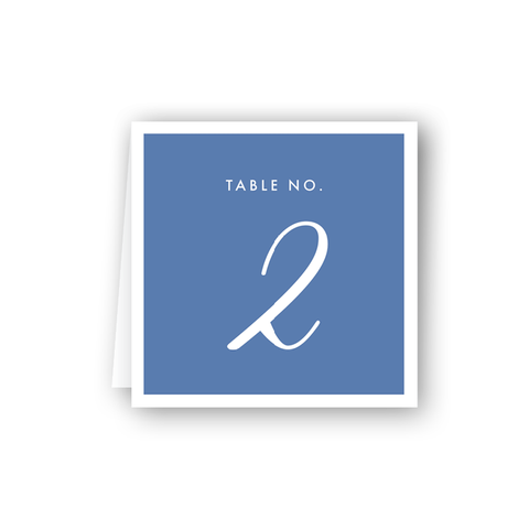 Hummingbird Vine Solid Table Numbers