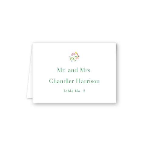 Hummingbird Blossom Escort Cards