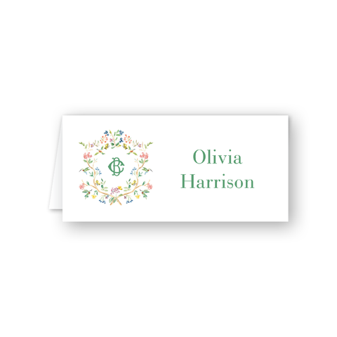 Hummingbird Crest Place Cards
