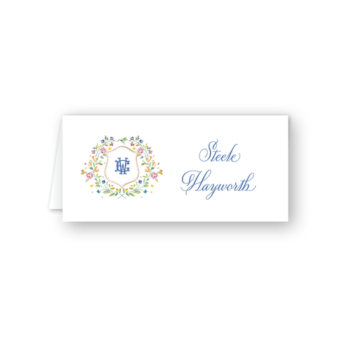 Hummingbird Vine Crest Place Cards