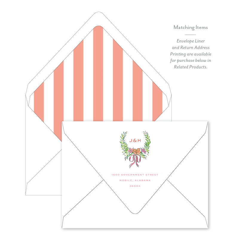 Azalea Wreath Save The Date