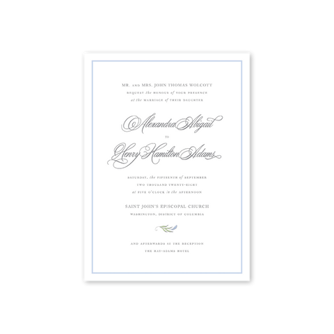 Alexandra Wedding Invitation