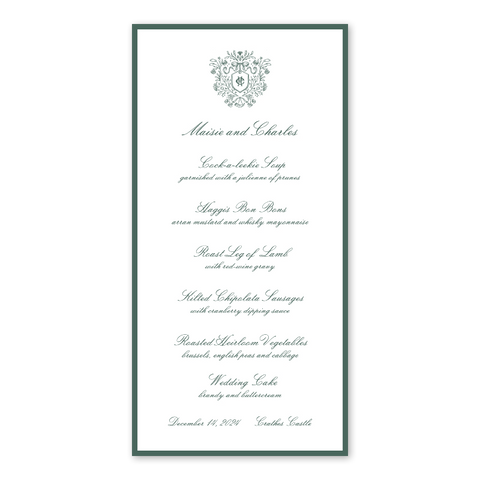 Burnett Menu