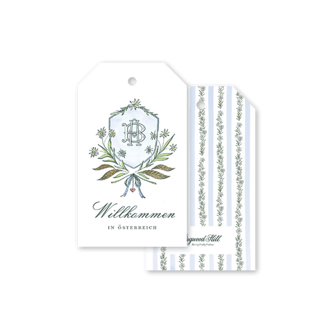 Edelweiss Crest Gift Tags