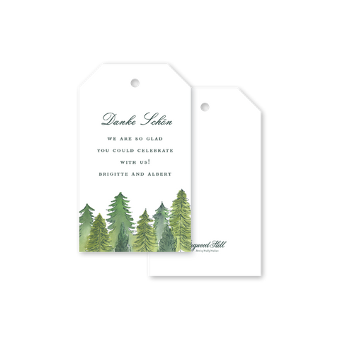 Edelweiss Forest Gift Tags