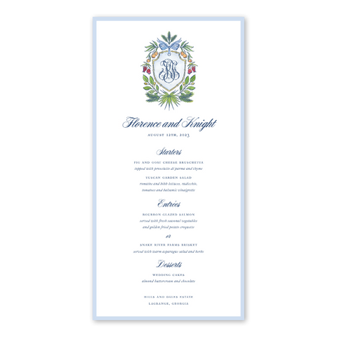 Georgia Menu