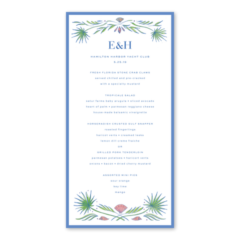 Naples Menu