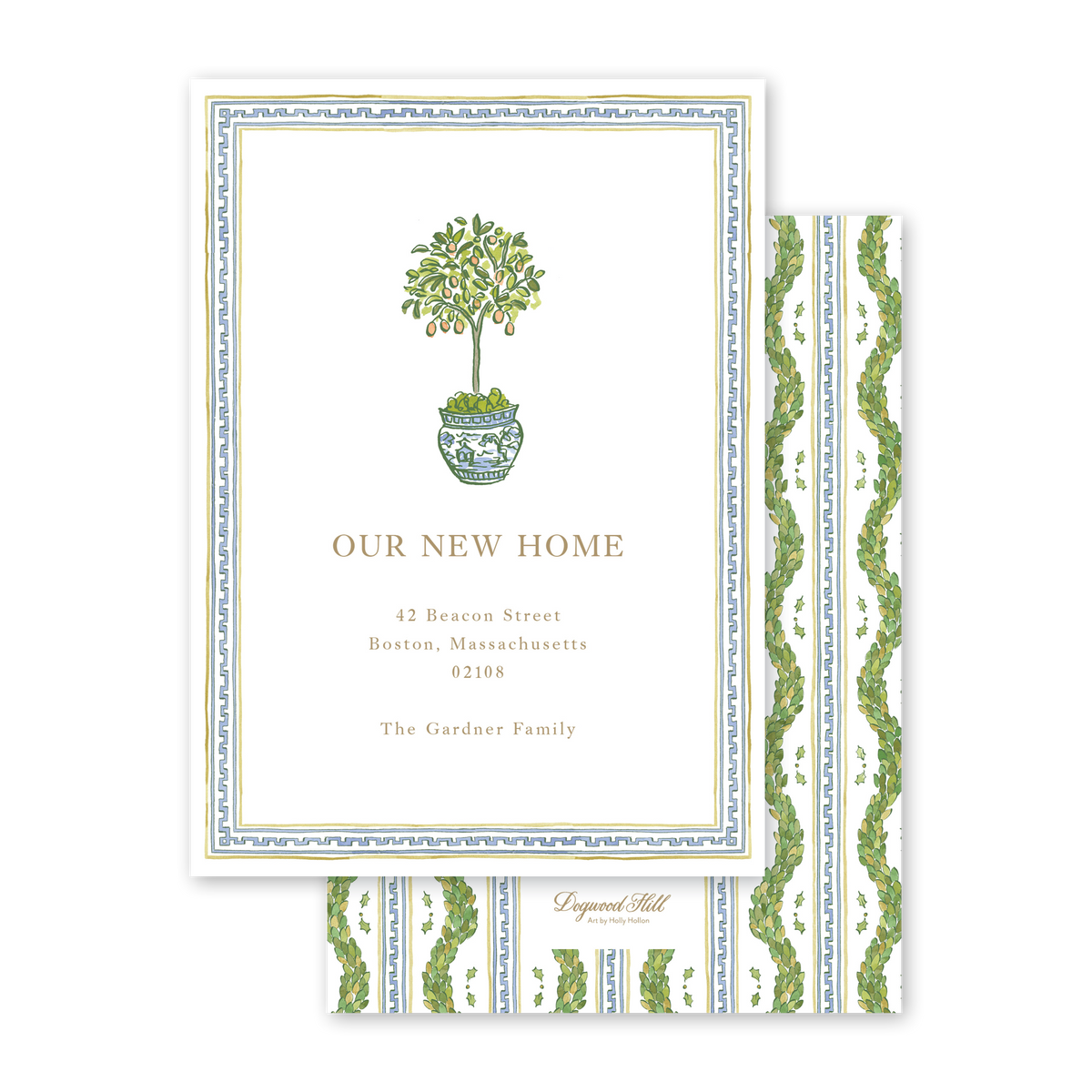Holiday Trimmings Topiary Moving Announcement– Dogwood Hill