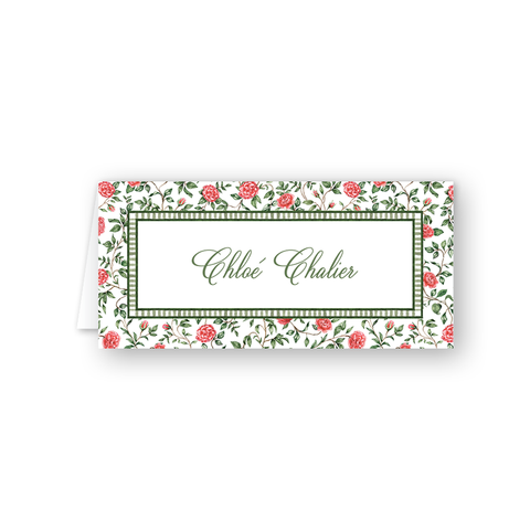Maison Floral Place Cards