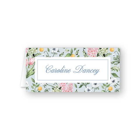 Joie Bleue Place Cards