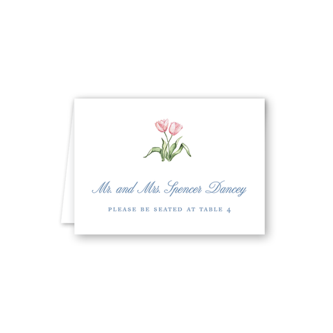 Joie Bleue Tulips Escort Cards