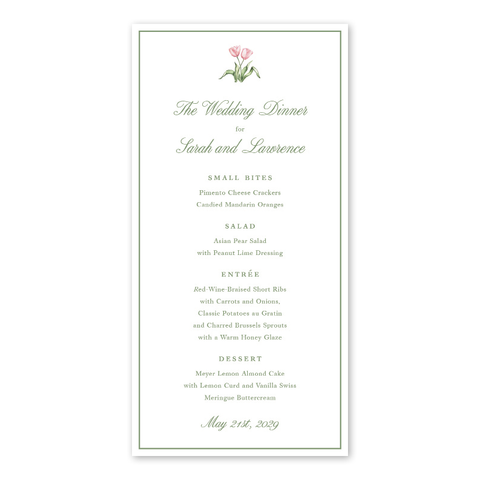 Joie Menu
