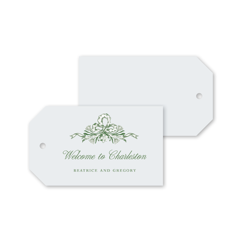Joie en Toile Bow Wedding Gift Tags