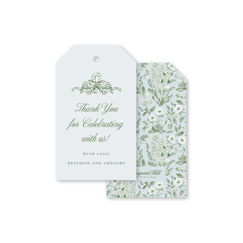 Joie en Toile Wedding Gift Tags