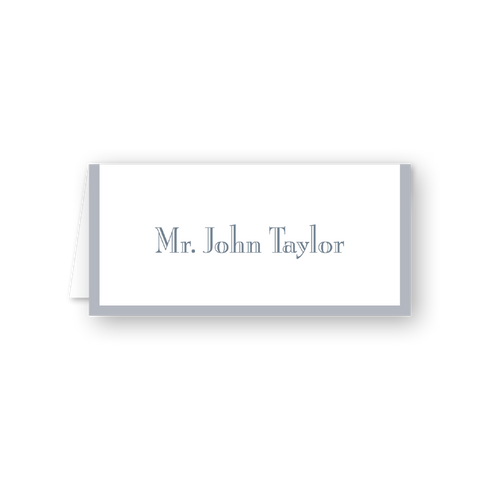 Laurel Blue Place Cards