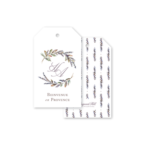 Lavender Wedding Gift Tags