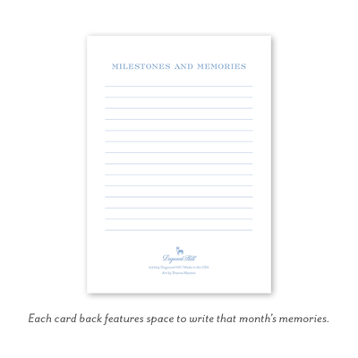 Eventide & Ice Blue Milestone Cards