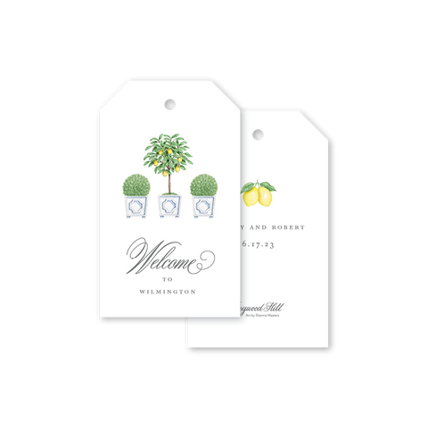 Parterre Topiary Gift Tags