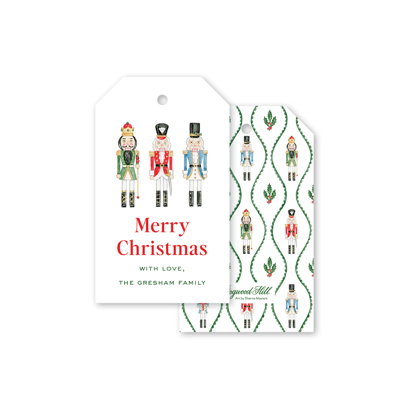 Classic Nutcracker Christmas Gift Tags– Dogwood Hill for Free Printable Nutcracker Gift Tags