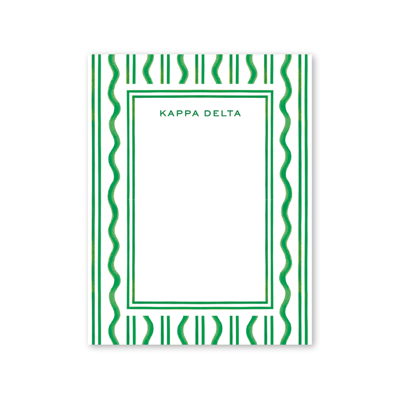 Kappa Delta Toast of the West Coast Notepad– Dogwood Hill