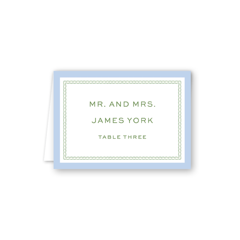 Christine Border Escort Cards