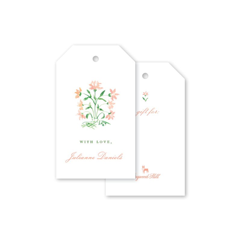 Lilia Block Print Gift Tags– Dogwood Hill for Free Printable Bridal Shower Gift Tags