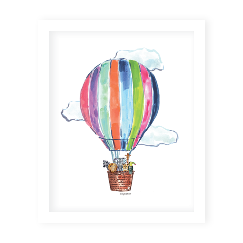 Hot air best sale balloon art