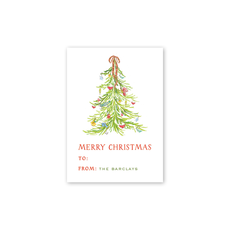 Fishing Christmas Tree Stickers– Dogwood Hill