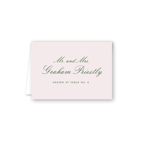 Blossoms Pink Escort Cards