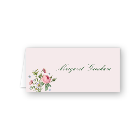 Blossoms Pink Place Cards