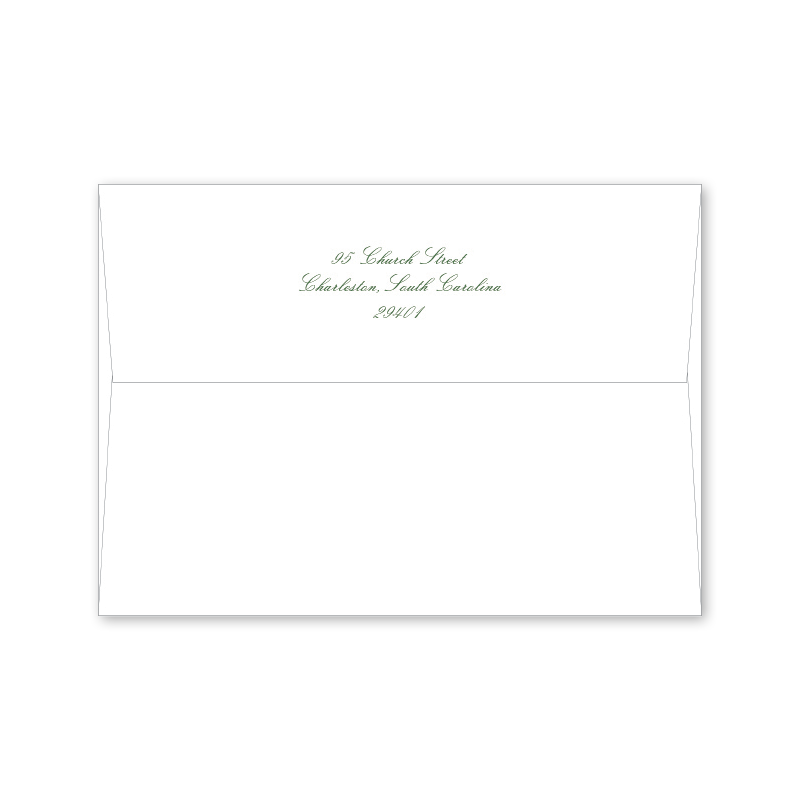 Blossoms Vine Wedding Invitation