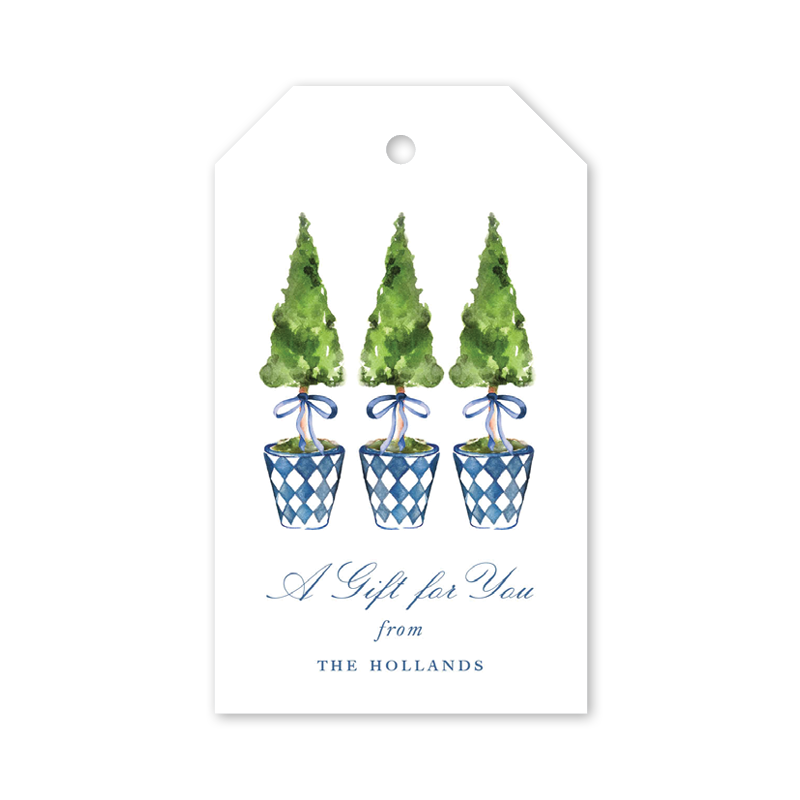 Nordic Christmas Tree Gift Tags– Dogwood Hill