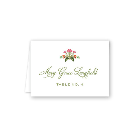 Fruitier Bloom Escort Card