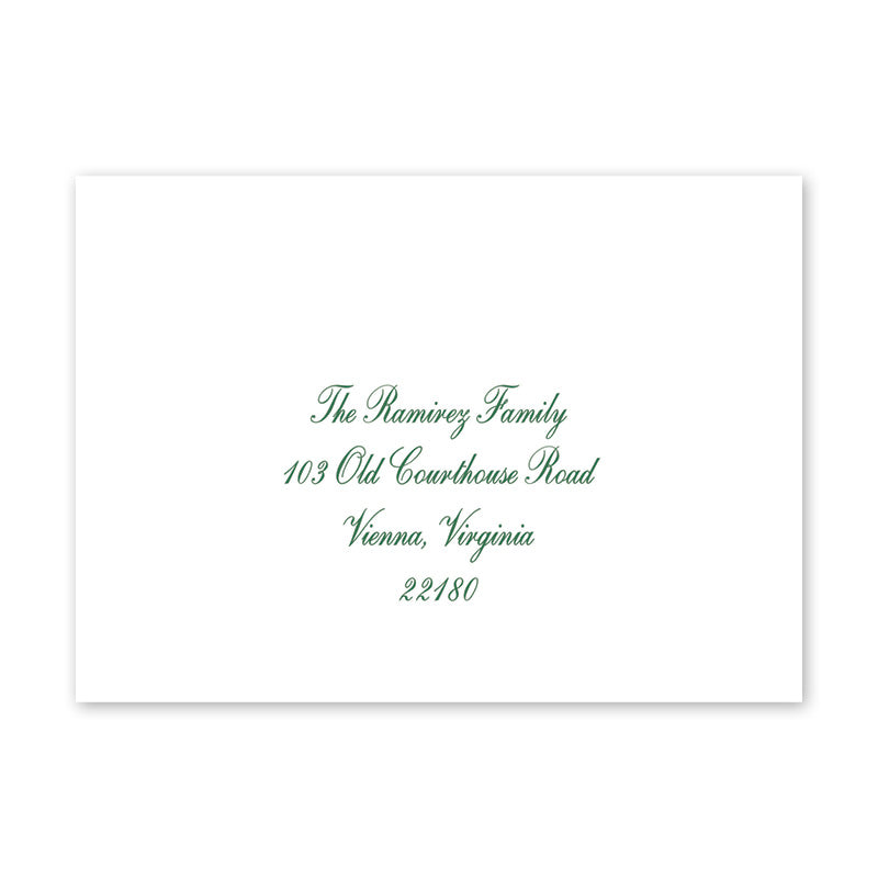 Eden's Ribbon Birthday Recipient Address Printing– Dogwood Hill