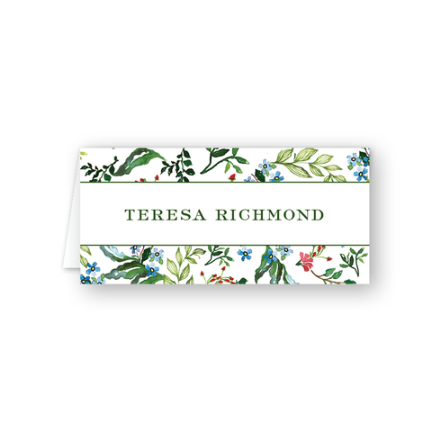 Jardin Border Place Card
