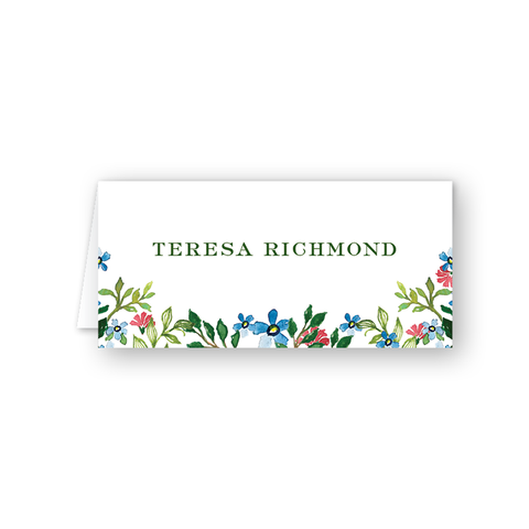 Jardin Floral Place Card