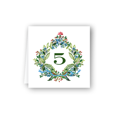 Jardin Crest Table Numbers