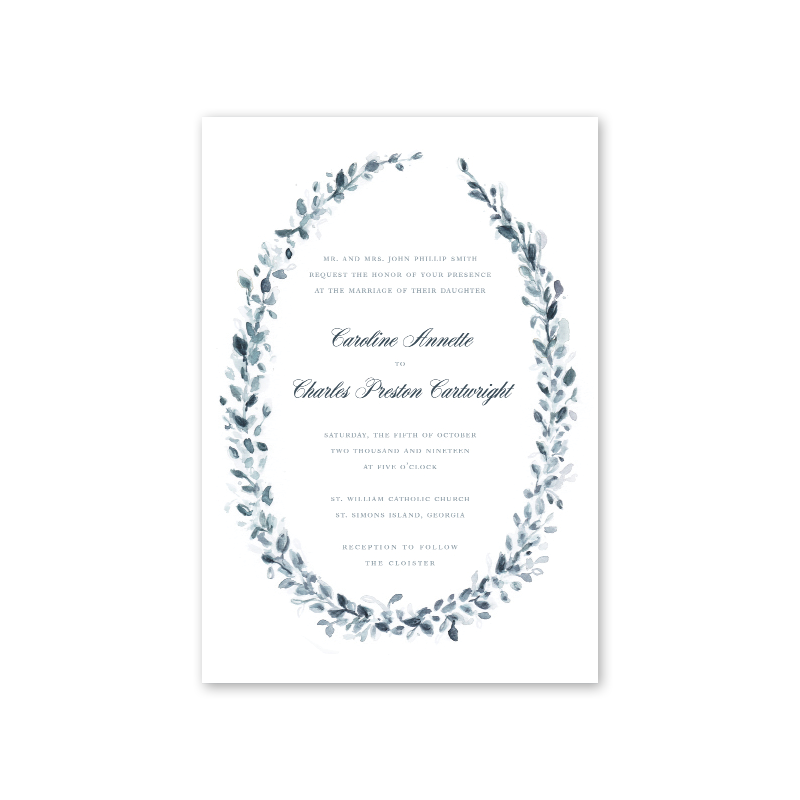 Watercolor Blue Wedding Invitation– Dogwood Hill watercolor-blue-wedding-invitation-dogwood-hill