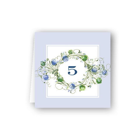 Hydrangea Table Numbers
