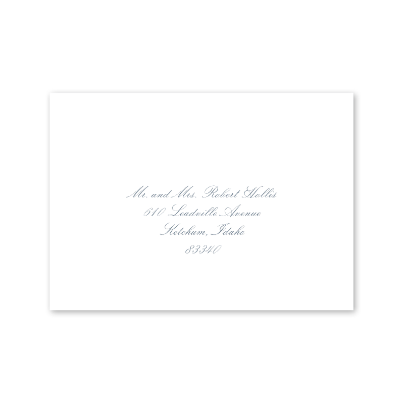 Laurel Script Wedding Invitation– Dogwood Hill